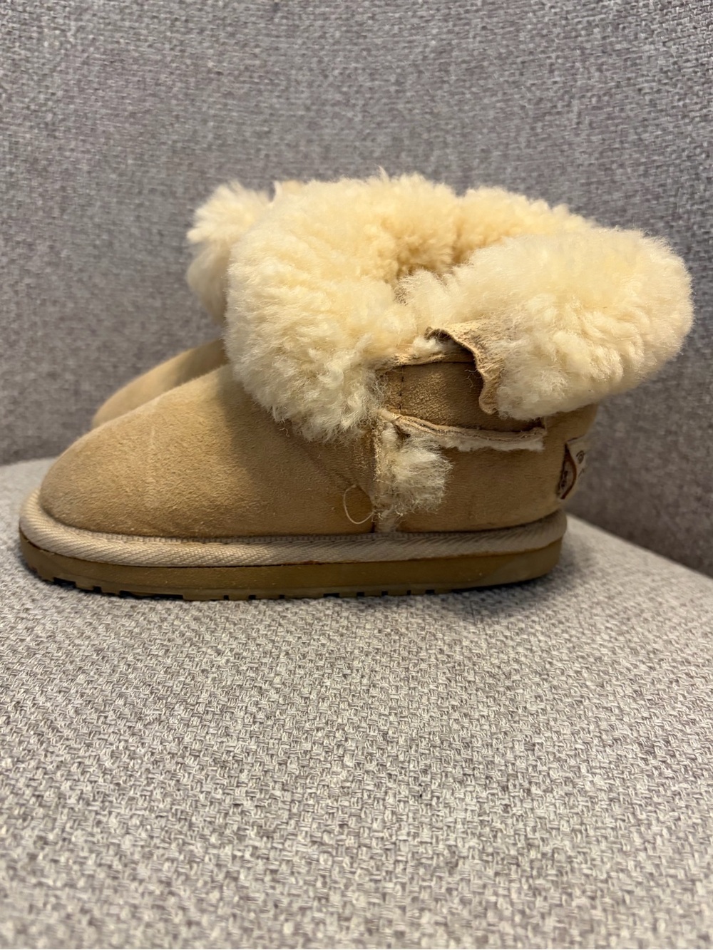 UGG- toddler-sized genuine sheepskin winter boots